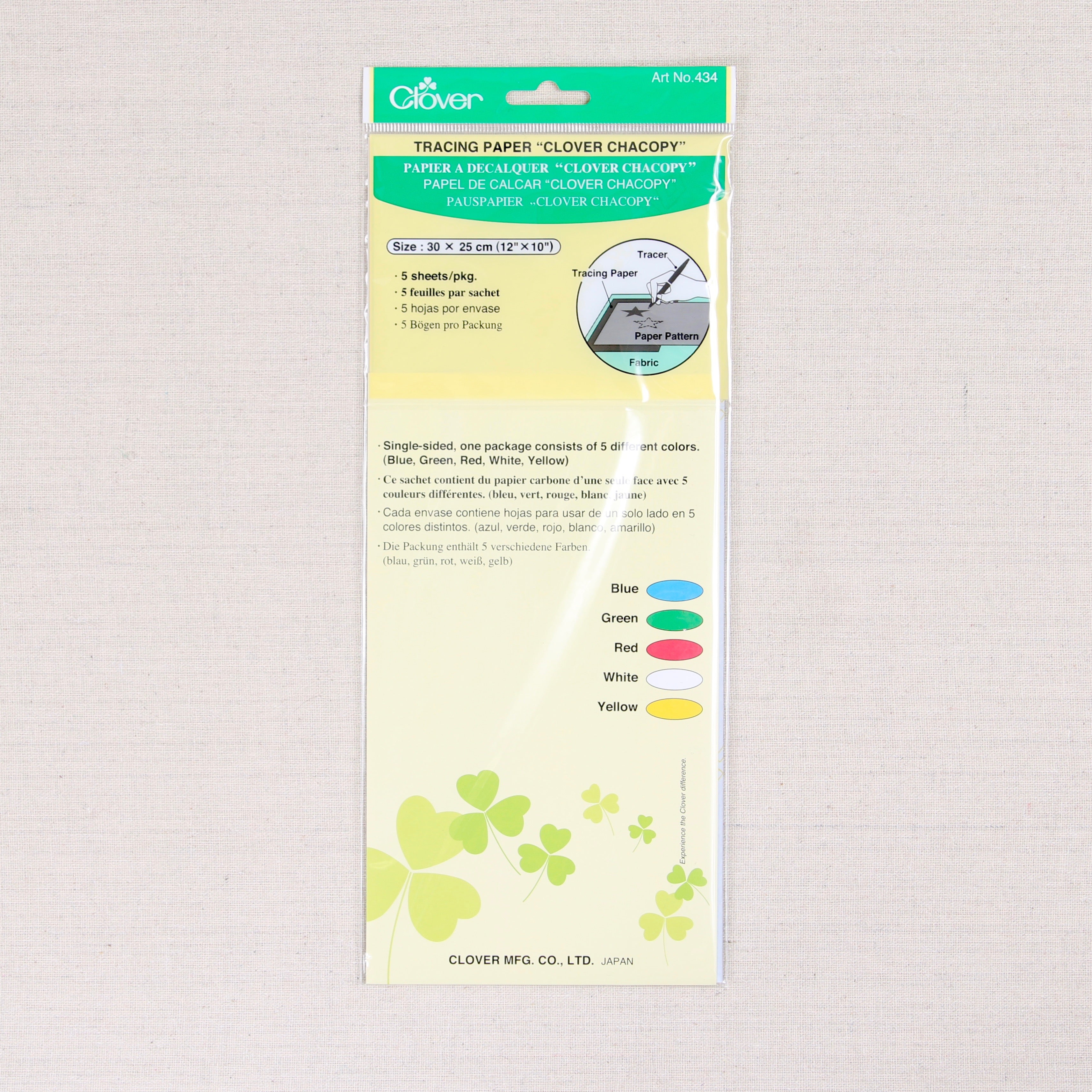 Tracing Chacopy Paper by Clover