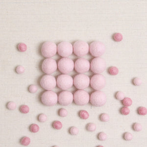 Cranberry Felt Balls – Benzie Design