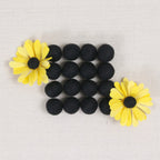 Black Felt Balls