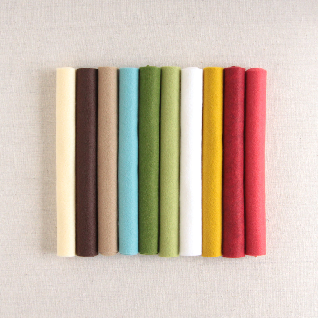 Strawberry Wool Blend Felt