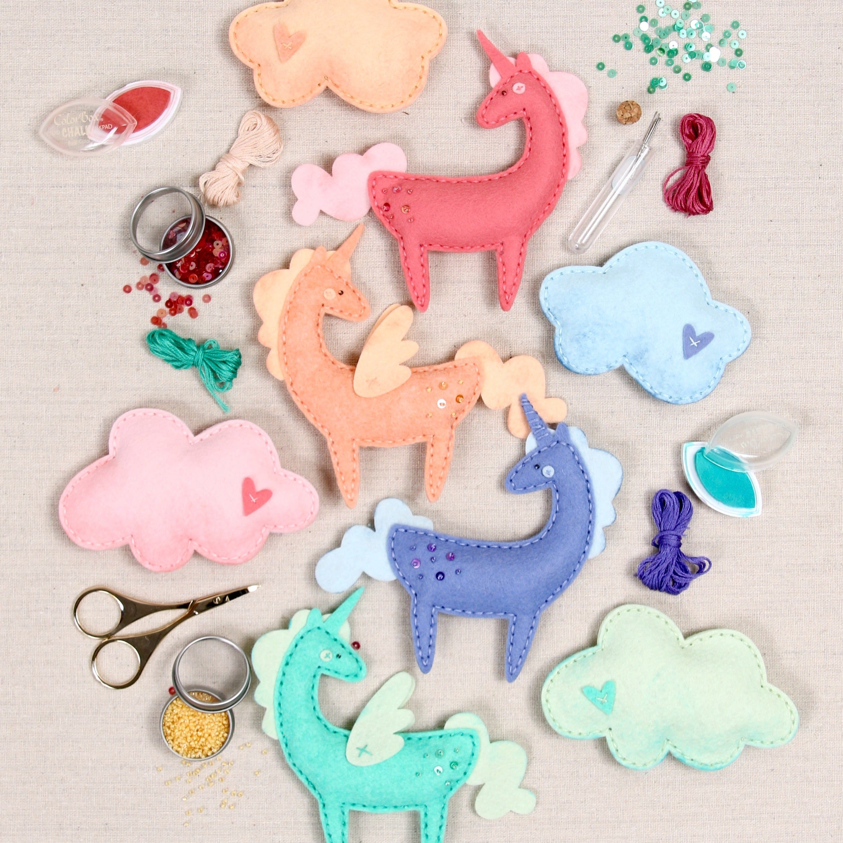 Stitchable Cloud, Deep Etch Die