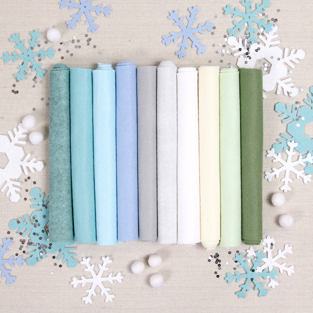 Pattern Making Pdf Book Wool Felt Sheets, First Frost – Benzie Design