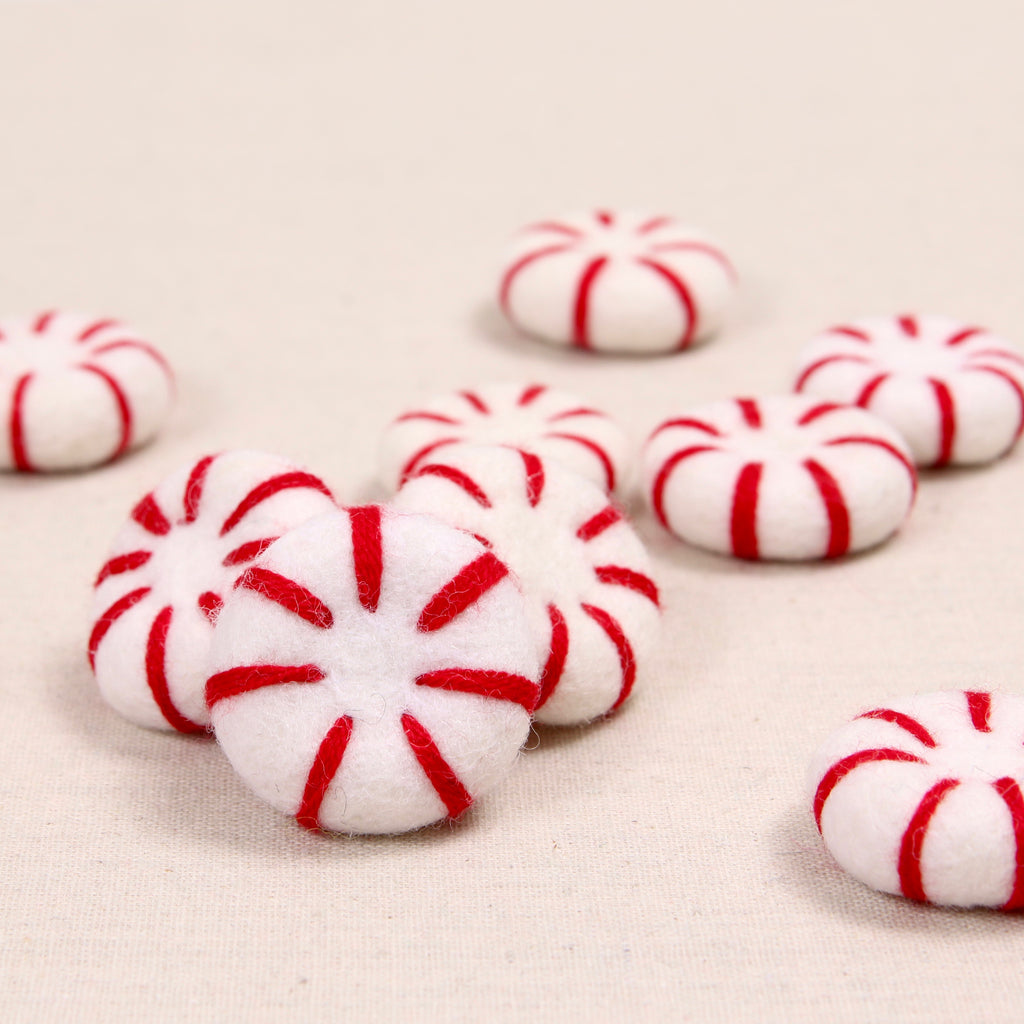 Rectangular Peppermint Peppermints, Red – Benzie Design