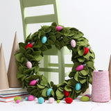 Bronze Tipped Holiday Lights, Felt Shapes