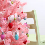 Bronze Tipped Holiday Lights, Felt Shapes