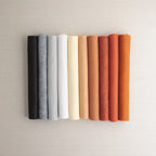Silver Wool Blend Felt