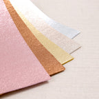 Champagne Metallic Felt