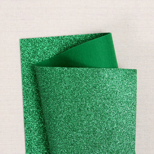 Kelly Glitter Felt
