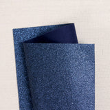 Oxford Blue Glitter Felt