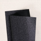 Black Glitter Felt