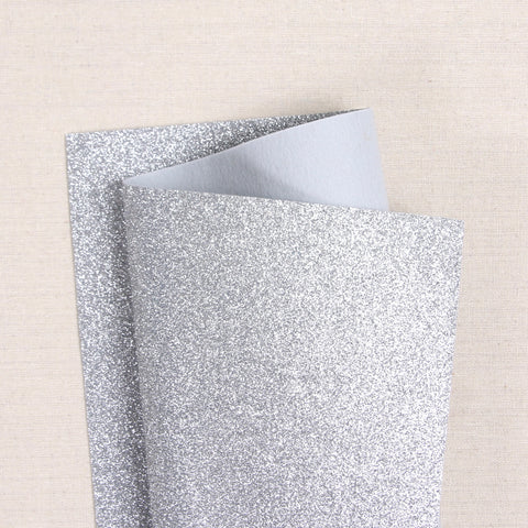 Silver Glitter Felt – Benzie Design