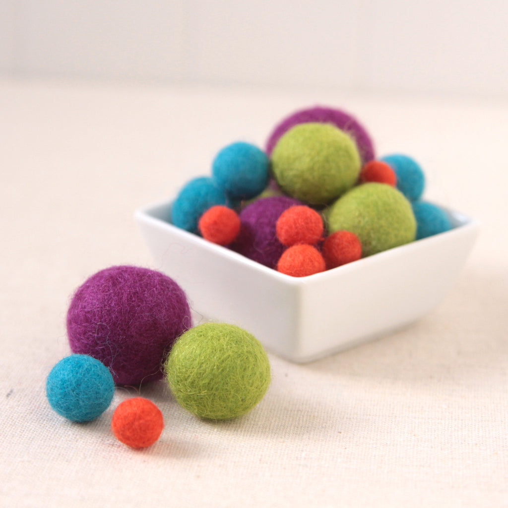 Fern Felt Balls