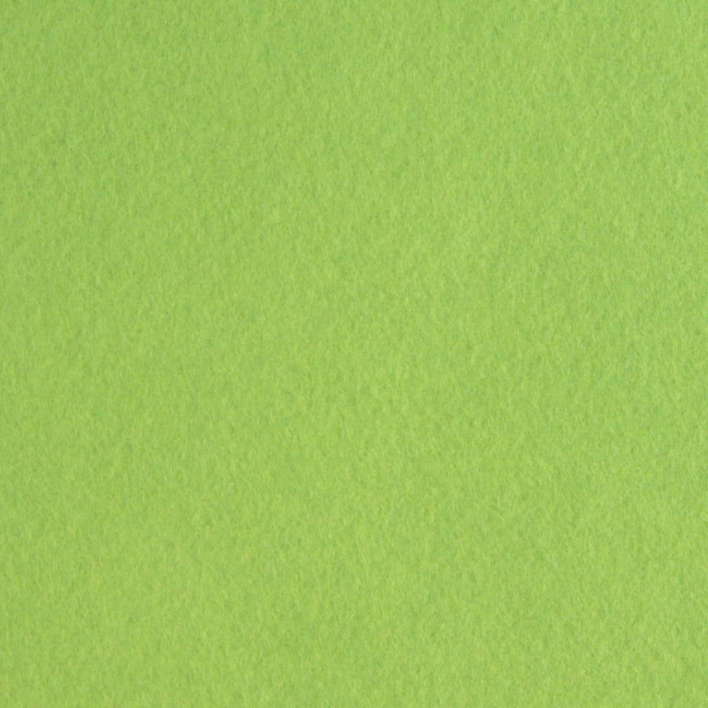 Chartreuse Wool Blend Felt