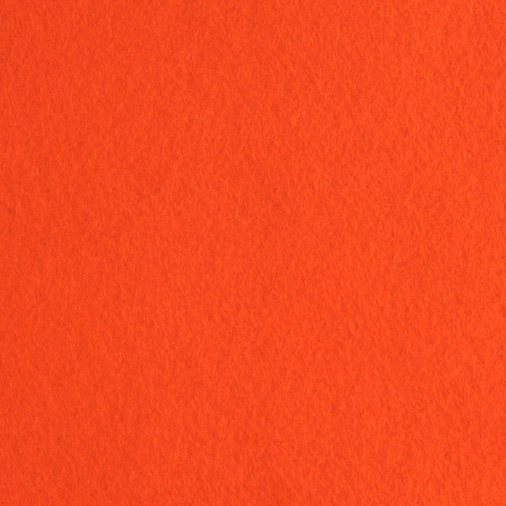 Orange Wool Blend Felt, Benzie Reserve Color