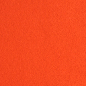 Orange Wool Blend Felt, Benzie Reserve Color