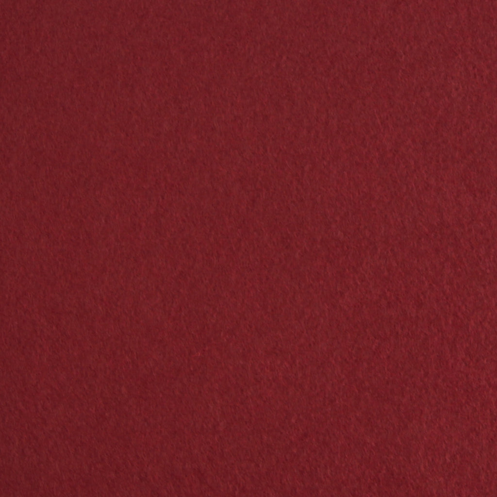 Crimson Wool Blend Felt
