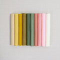 boho garden felt, wool blend felt, muted felt palette
