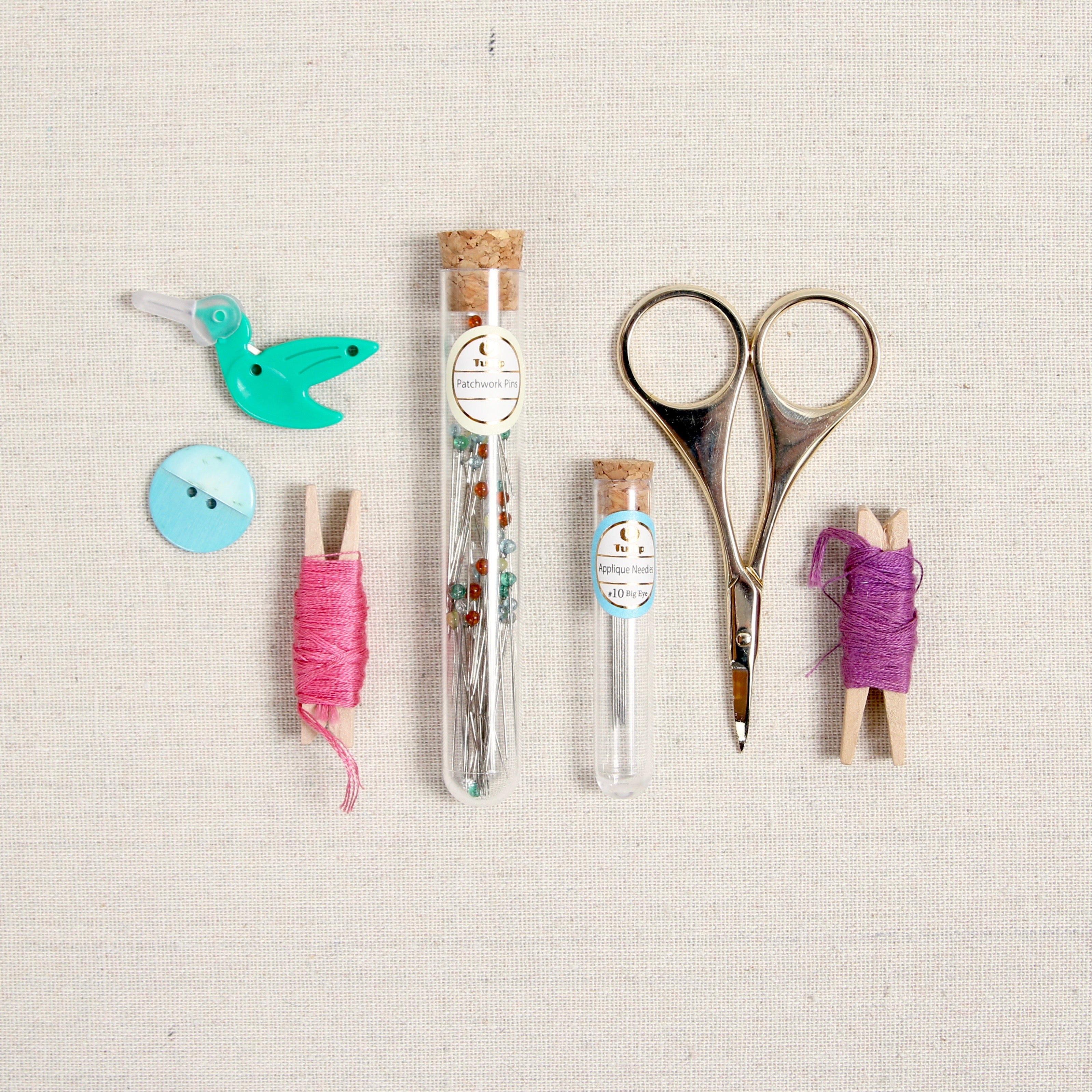 Patchwork Pins