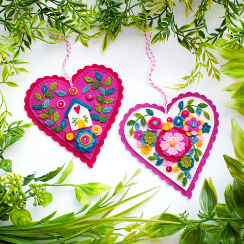 Heart and Home Felt Ornament Kit – Benzie Design
