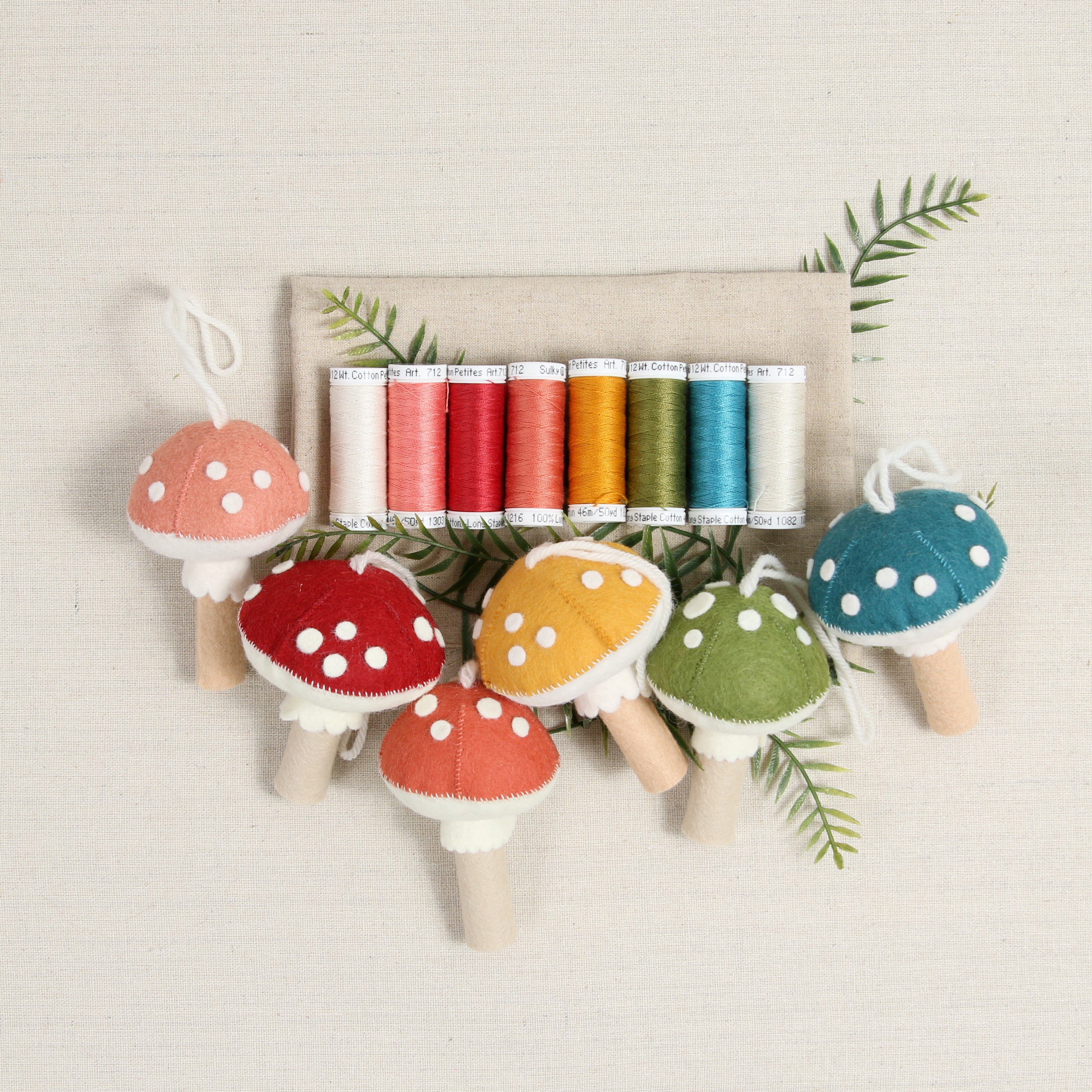 Mushroom Medley, Sulky Thread Palette
