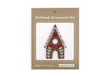 Gingerbread House - DIY Stitched Ornament Kit