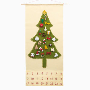 sugar house shop, advent calendar, christmas felt craft