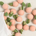 Peach, Felted Fruit