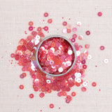 Iridescent Sequins or Beads: Rose Quartz