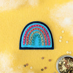 Pocket Rainbow, Stitchable Deep Etch Die