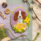 Springer Spaniel Brooch Felt Craft Kit