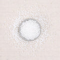 white seed beads