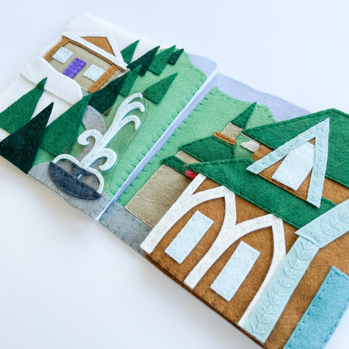 Winterland Quiet Book Pattern – Benzie Design