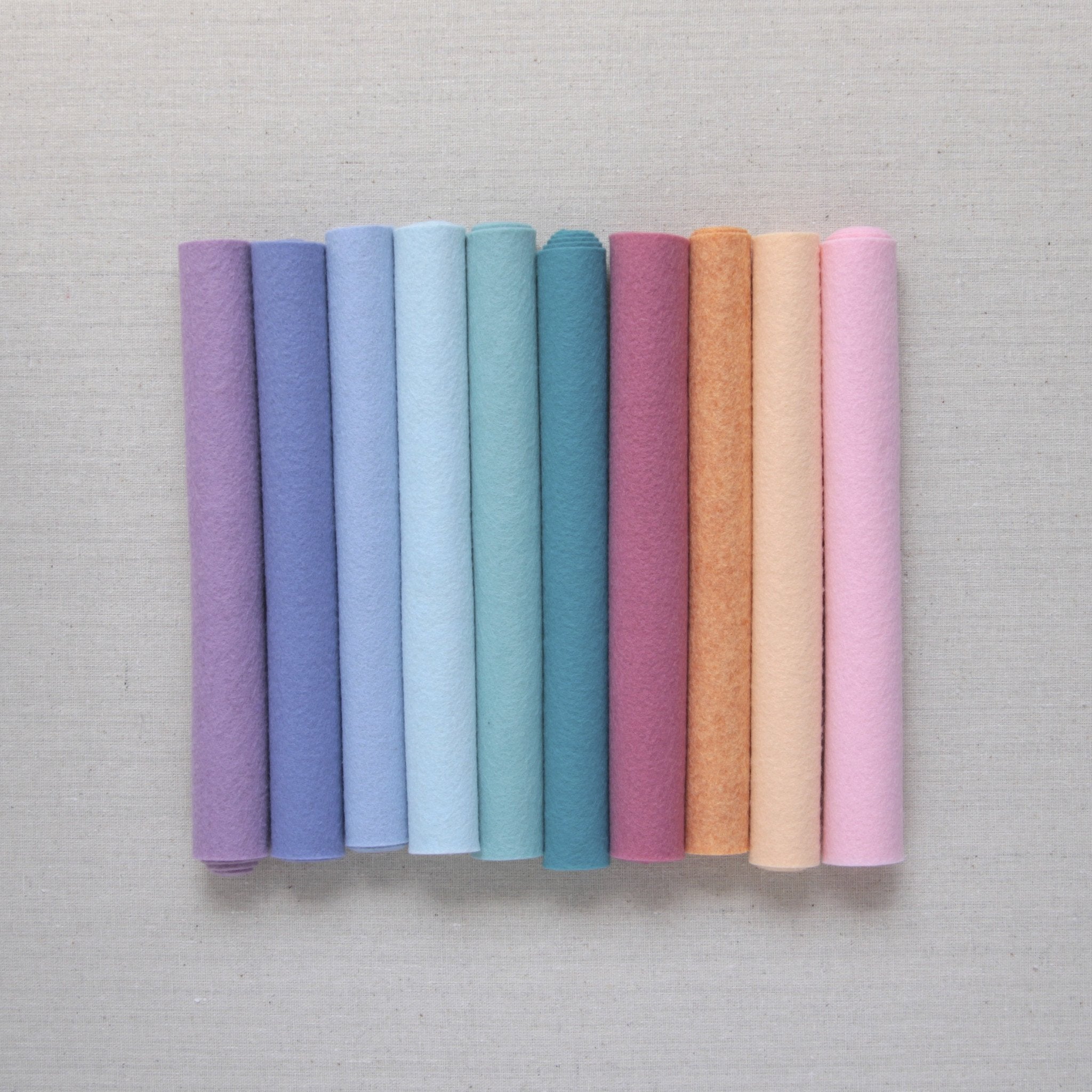 Pink Wool Blend Felt