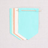 Big Felt-fetti Banners, die cut shapes
