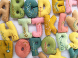 Alphabet Felt Pattern