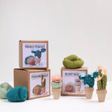 Needle Felting Kit, Prickly Pear