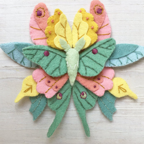 Butterflies and Moths Felt Pattern