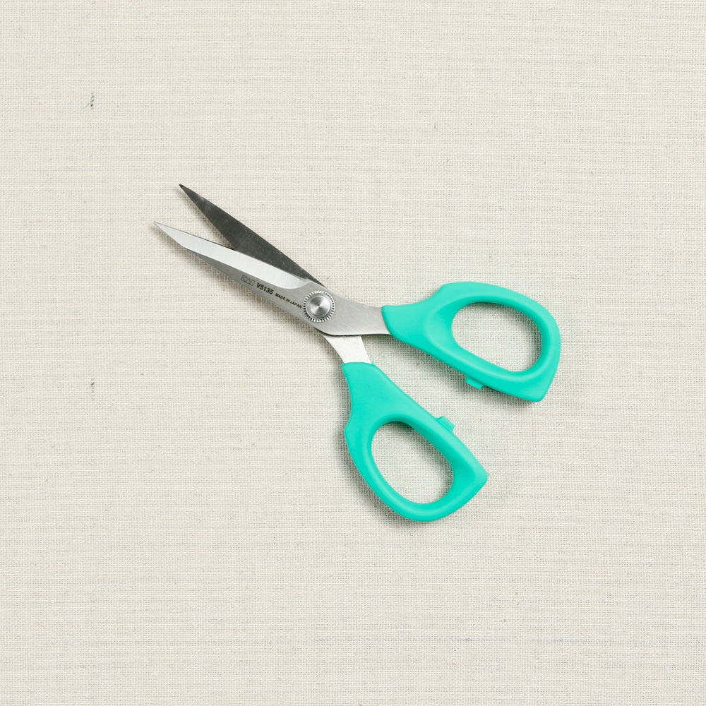 Turquoise Thread Scissors w/ File Cap - 781898457779