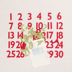 Felt-fetti, Countdown Numbers, Die Cut Numbers