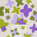 Felt-fetti Flower Sepals, die cut shapes