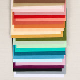 Bellwether 100% Pure Wool Felt Swatch Chart