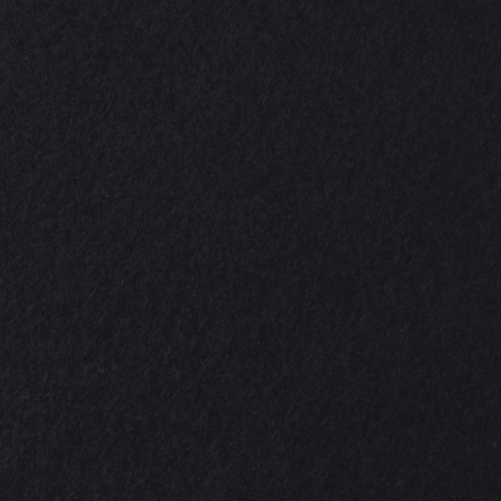 Black Wool Blend Felt