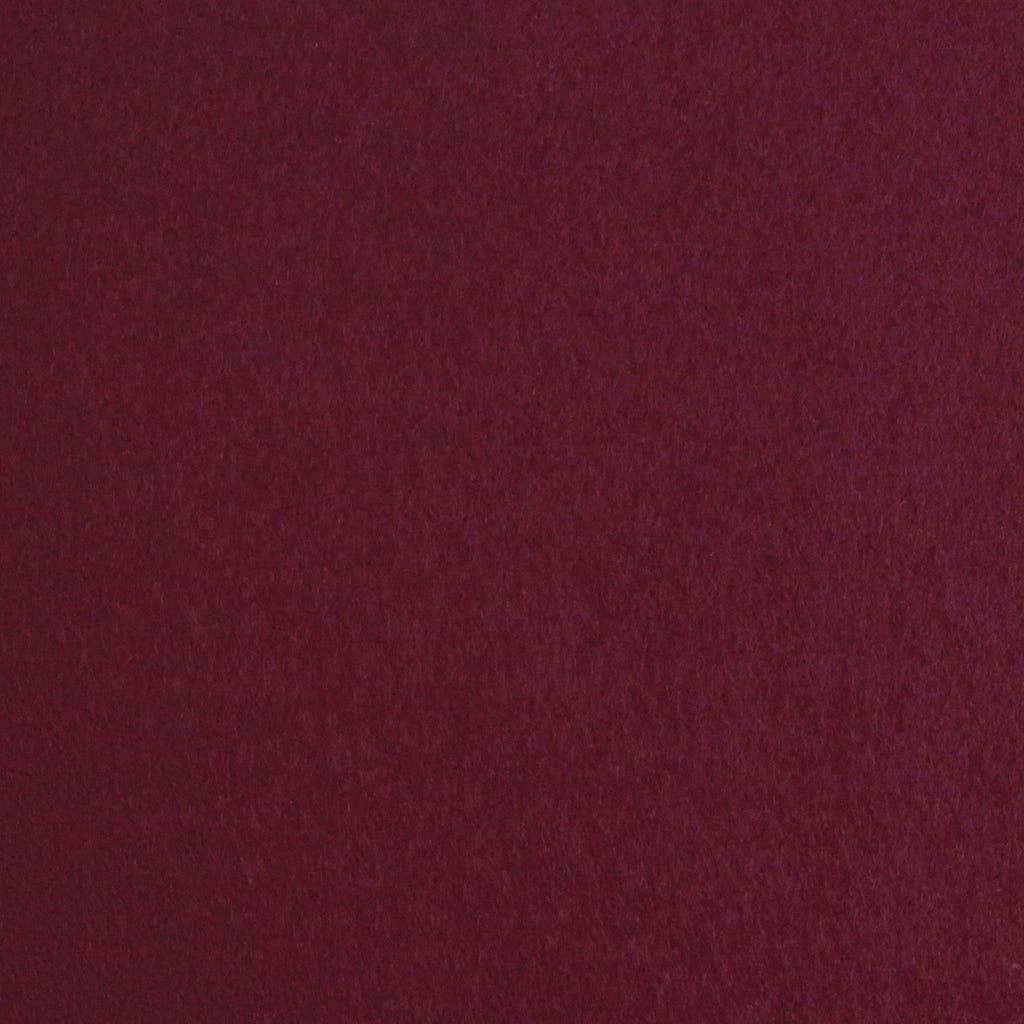 Burgundy Wool Blend Felt