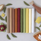 Zucchini Wool Blend Felt