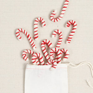 Red Striped Candy Canes