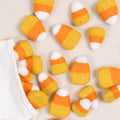 Candy Corn Felted Shapes