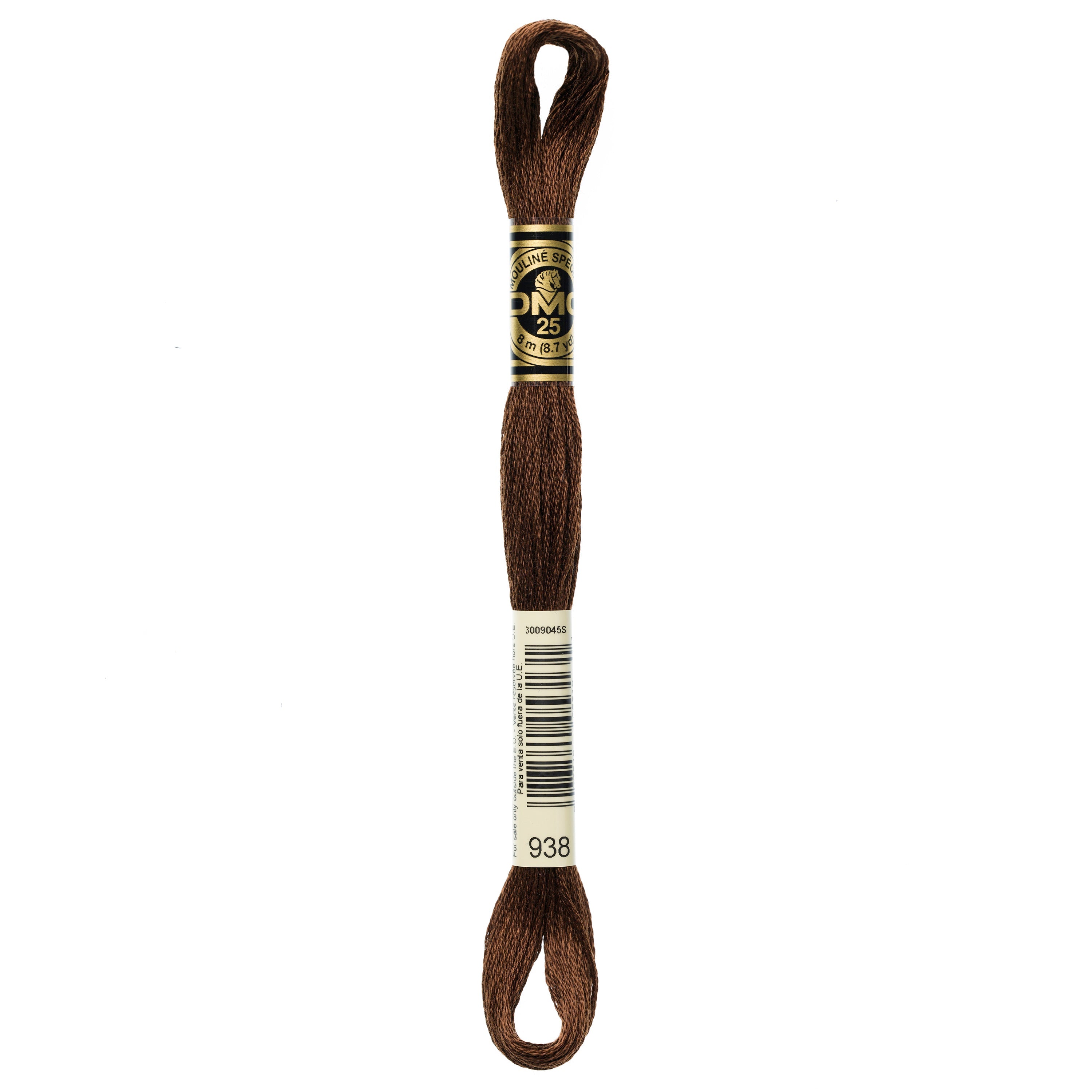 DMC Embroidery Floss, Brown Palette