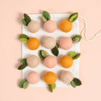 Peach, Felted Fruit