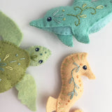 Sea Creatures Felt Pattern