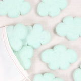 Felt Clouds in Mint